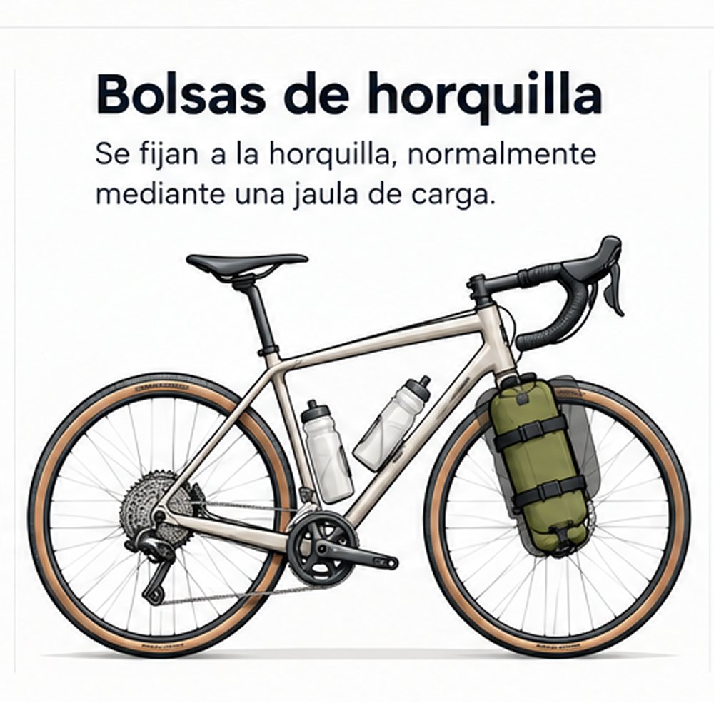 bolsas de horquilla (fork bags)