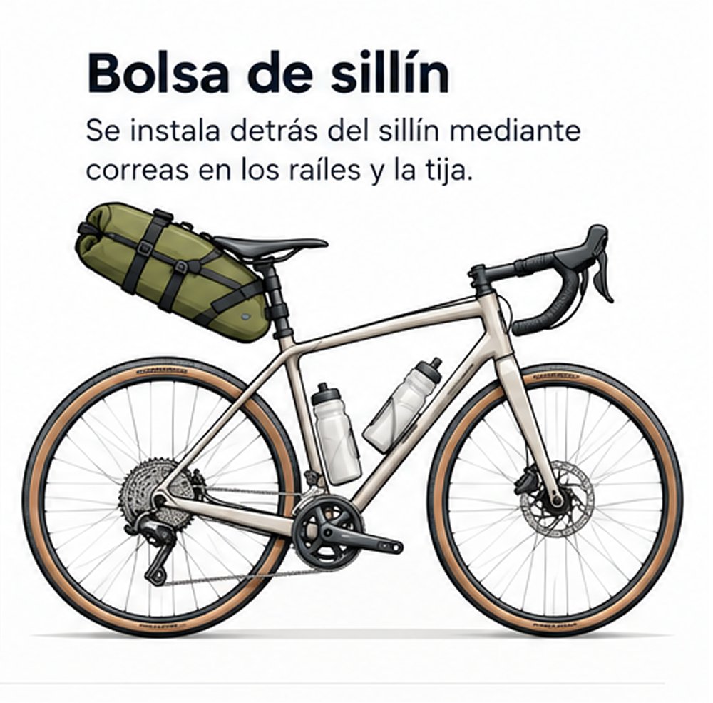 bolsas de sillín (seat packs)