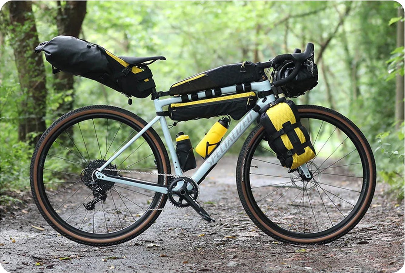 Configuración B 42,5L de Rhinowalk Wilderness Amarillo